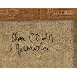 Stefan Gierowski (1925 Częstochowa - 2022 Warszawa), Obraz CCLIII, 1970