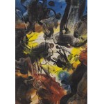 Alfred Lenica (1899 Pabianice - 1977 Warszawa), Zanurzenie się we śnie, 1969