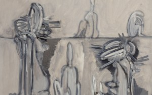 Pinchas Burstein \ Maryan (1927 Nowy Sacz - 1977 New York), Composition, 1955.