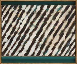 Leon Tarasewicz (b. 1957, Waliły in Podlasie), Field, 1990s