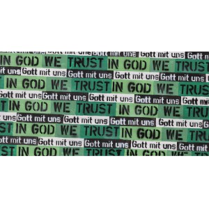 Paweł Susid (ur. 1952, Warszawa), Bez tytułu (In God we trust, Gott mit uns), 2011