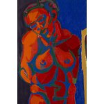Marian Czapla (1946 Gacki koło Szydłowa - 2016 Warszawa), Opłakiwanie z cyklu Ecce Homo, 1991
