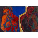 Marian Czapla (1946 Gacki koło Szydłowa - 2016 Warszawa), Opłakiwanie z cyklu Ecce Homo, 1991