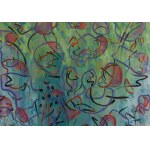Hanna Zawa-Cywińska (ur. 1939), Blue-Green, 1985