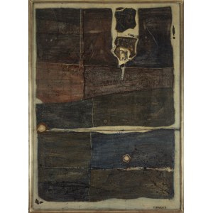 Andrzej S. Kowalski (1930 Sosnowiec - 2004 Katowice), Kompozycja N2, 1958