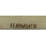 Andrzej S. Kowalski (1930 Sosnowiec - 2004 Katowice), Kompozycja N2, 1958