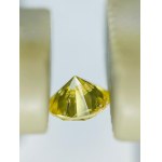0.25 NATURAL POLISHED DIAMOND NATURAL FANCY UNIFORM INTENSE YELLOW - GIA - F10502A-17