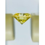 0.25 NATURAL POLISHED DIAMOND NATURAL FANCY UNIFORM INTENSE YELLOW - GIA - F10502A-17
