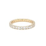 1.34G YELLOW GOLD ETERNITY RING WITH NATURAL DIAMONDS - RNGDI