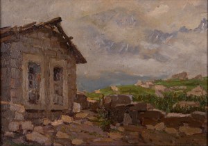 Henryk Jan SZCZYGLIŃSKI (1881 - 1944), Landscape with a Cottage