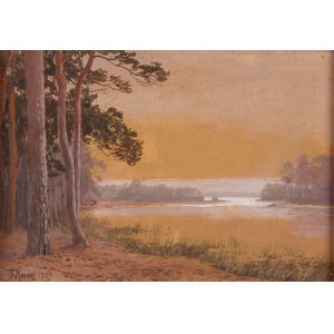 Gerhard Paul VON ROSEN (1856-1927), Na skraju lasu; 1924