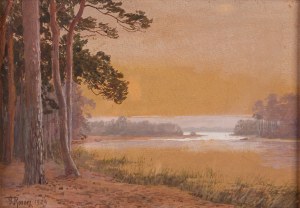 Gerhard Paul VON ROSEN (1856-1927), On the edge of the forest; 1924