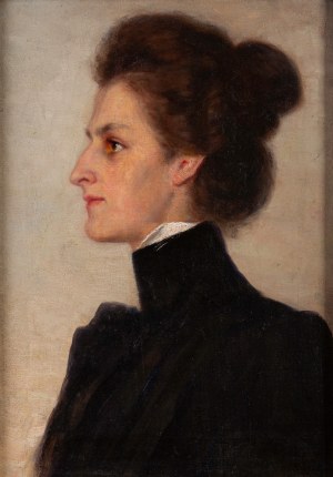 Unknown ARTIST, Portrait of a lady; ca. 1900