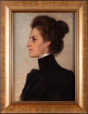 Unknown ARTIST, Portrait of a lady; ca. 1900