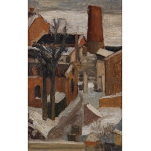 Eugeniusz WANIEK (1906 - 2009), Pejzaż miejski;