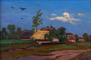 Bolesław BARBACKI (1891 - 1941), Rural Landscape; 1931