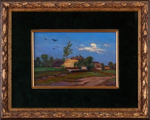 Bolesław BARBACKI (1891 - 1941), Rural Landscape; 1931