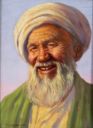 Konstantin Shevchenko ( 1910 - 1991), Portrait of an Arabian