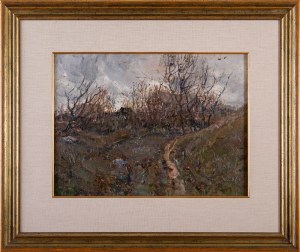 Wlodzimierz ZAKRZEWSKI (1916-1992), Field Path ; 1972