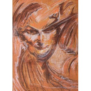 Krystyna Maria SZCZEPAŃSKA-MAJ (1950), Według Witkacego - Portret Heleny Białynickiej-Biruli; 1986