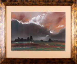 Marian MICHALIK (1947-1997), Stormy Landscape; 1996