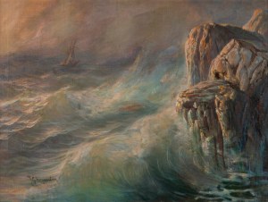 Jakub Michał KASPROWICZ (1905-1975), The stormy sea