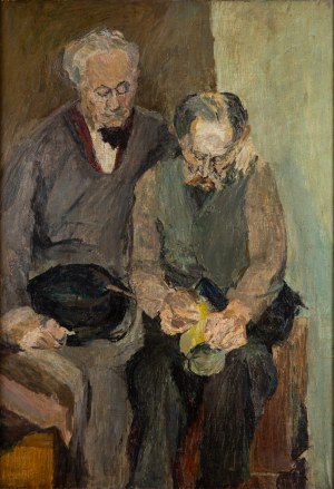 Unknown ARTIST, Two older men