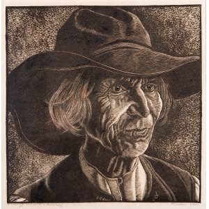 Paweł STELLER (1895 - 1974), Owczarz z Baraniej; 1932