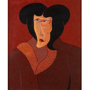 Henryk PŁÓCIENNIK (1933-2020), Portret Pani M; 1991