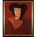 Henryk PŁÓCIENNIK (1933-2020), Portret Pani M; 1991