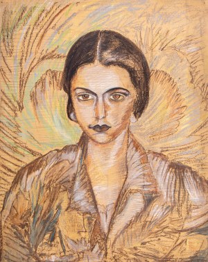 Krystyna Maria SZCZEPAŃSKA-MAJ (1950), According to Witkacy - Portrait of a Woman; 1986