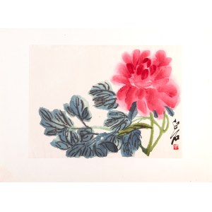Qi Baishi (齐白石) (1864 - 1957), Piwonia; 1953