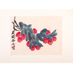 Qi Baishi (齐白石) (1864 - 1957), Liczi z ogrodu Mingyuan; 1953