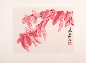 Qi Baishi (齐白石) (1864 - 1957), Red Leaves; 1953