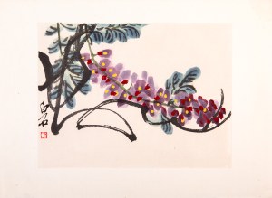 Qi Baishi (齐白石) (1864 - 1957), Glycine; 1953