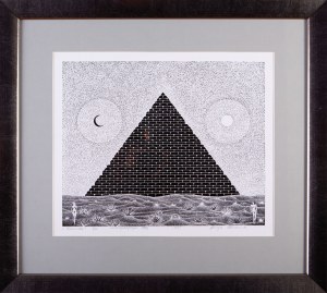 Henryk P£ÓCIENNIK (1933-2020), Pyramid; 1973