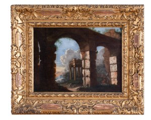 Artist unspecified (18th century), Landscape with ruins