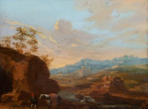 Artist unspecified (18th century), Romantic landscape