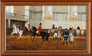 Artist unspecified (19th century), Spanish Driving School, 1880