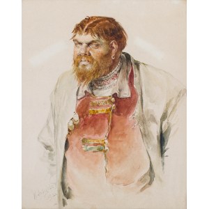 Kławdij Wasiljewicz Lebiediew (1852-1916 Moskwa), Portret Maluty Skuratowa, 1892