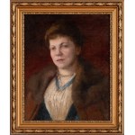 Reinhold Bahl (1869 Gdańsk - 1945 tamże), Portret kobiety, 1889