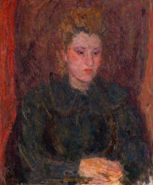 Eugeniusz Eibisch (1896 Lublin - 1987 Warszawa), Portret kobiety