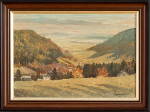 Zenon Pokrywczynski (1905-1992), Podgórze Landscape, 1952