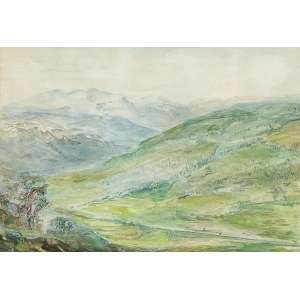 Konstanty Brandel (1880 Warszawa - 1970 Paryż), Pejzaż górski