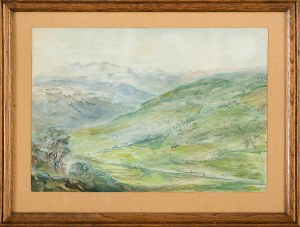 Konstanty Brandel (1880 Warsaw - 1970 Paris), Mountain Landscape