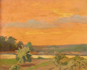 Marian Leopold Slonecki (1886 Lviv - 1969 Krakow), On the West, 1924