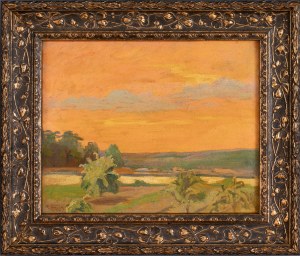 Marian Leopold Slonecki (1886 Lviv - 1969 Krakow), On the West, 1924