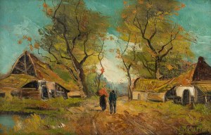 Artist unspecified (19th/20th century), Rural landscape