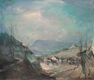 Marian Mokwa (1889 Malary - 1987 Sopot), Landscape