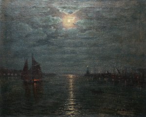 Roman Bratkowski (1869 Lviv - 1954 Wieliczka), Nocturne